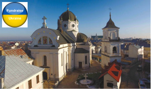 Zhovkva. The Basilian Monastery and the Church of the Sacred Heart of Christ